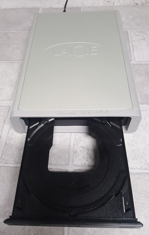Lacie D2 525 USB2&FW Drive Light Scribe Super Write Master Recorder