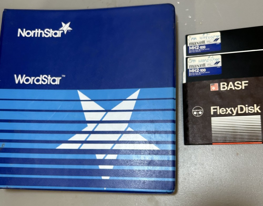 Northstar WordStar  Manual & Software