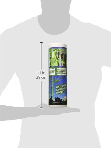 Bambooee Reusable Bamboo Towel ( Single roll, each roll comes with 20 sheets of