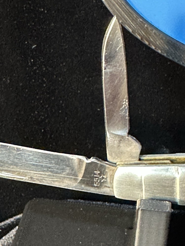Vintage John Primble 5514 ⭐️ 4 Blade Congress With Etching