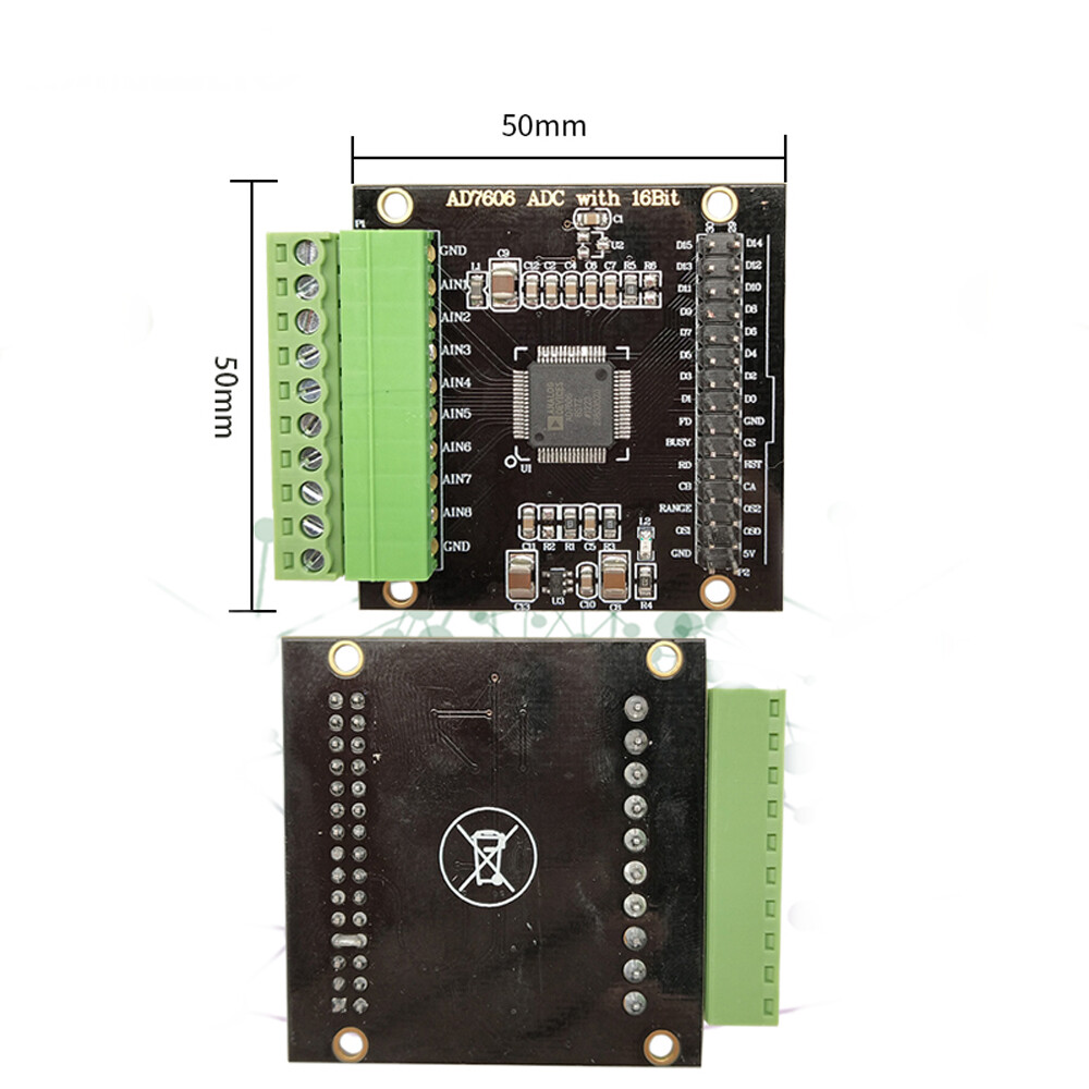 AD7606 Multi-channel AD Collector 8-CH Simultaneous Sampling Frequency 200KHz