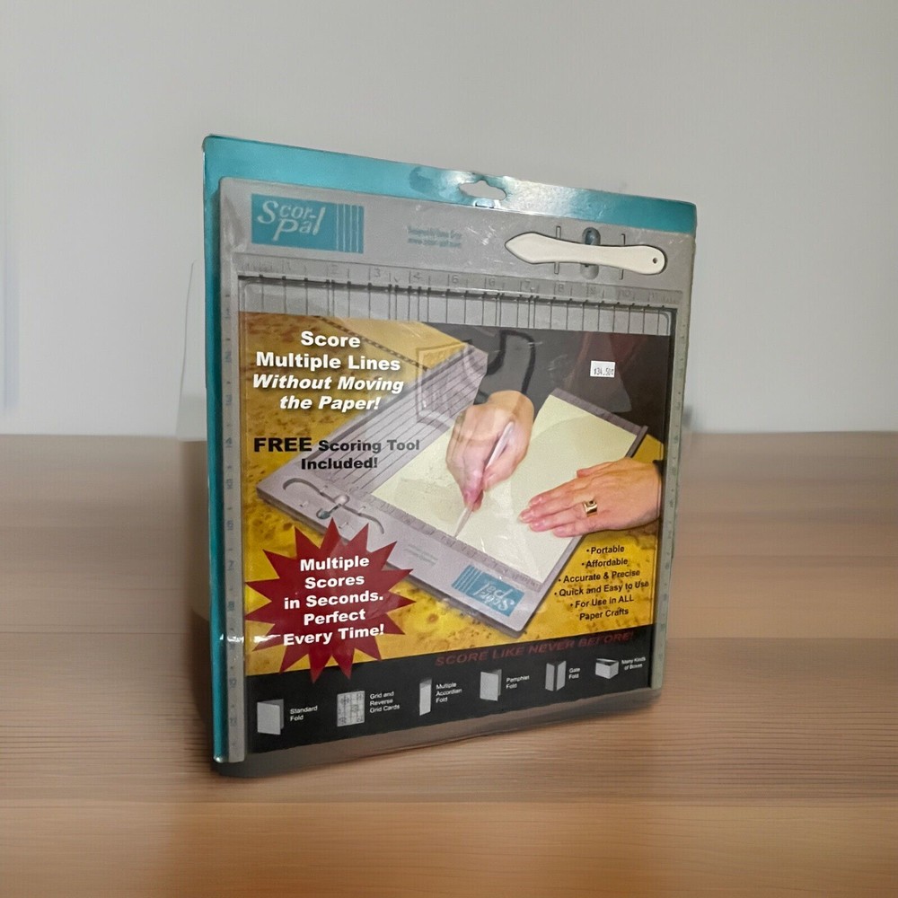 Scor-pal Envelope And Card Scoring Tool With Storage bag