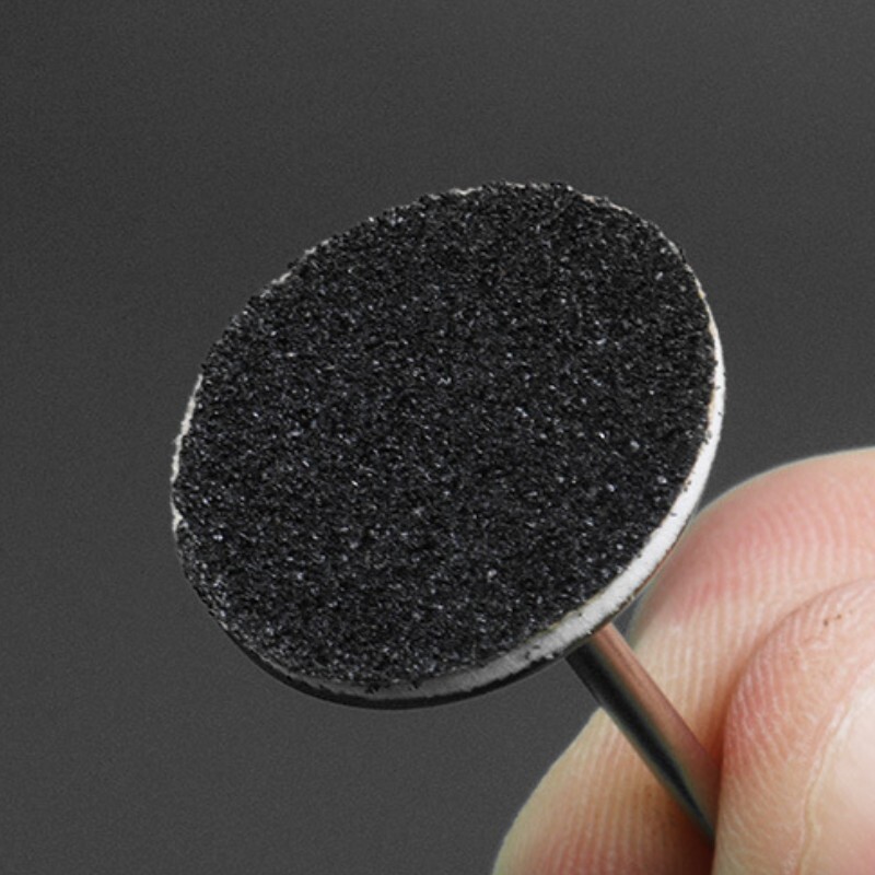 100pcs 80 Grit 15mm Sponge Pad Sanding Sponge Hook and Loop Sanding Disc