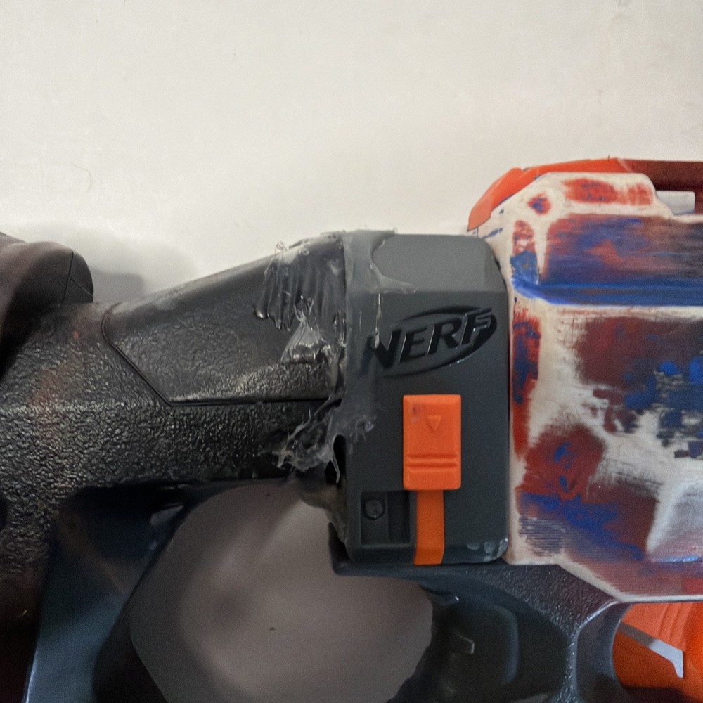 NERF N-Strike Modulus REGULATOR CUSTOM PAINT AND STOCK. (Tested)