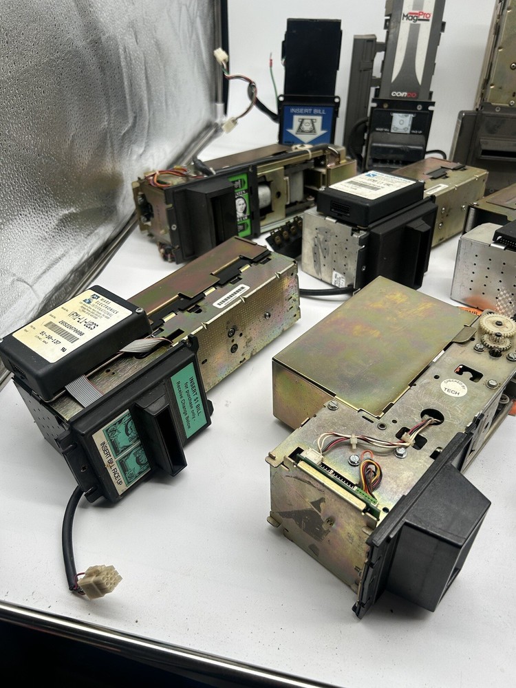 Vending Machines Untested Bill Acceptors Mars Electronics, Cash Code Insert Bill