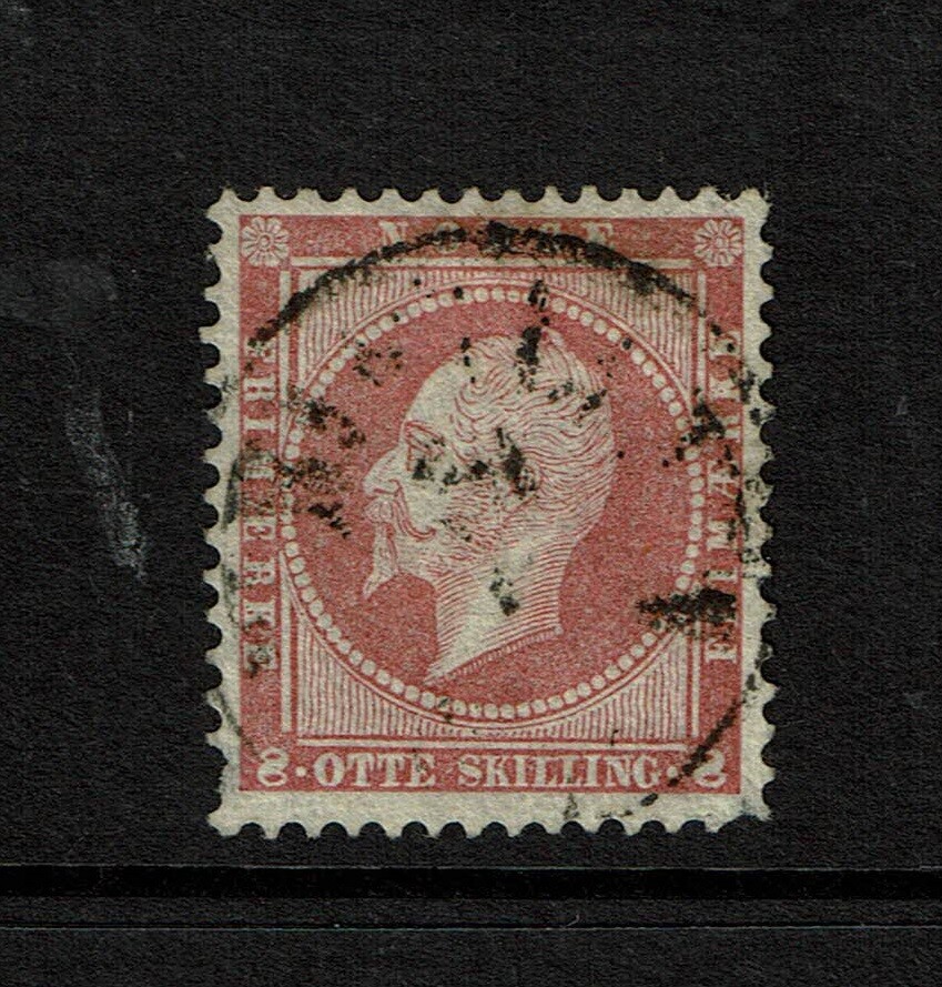 Norway SC# 5, Used, very minor creasing - S9187