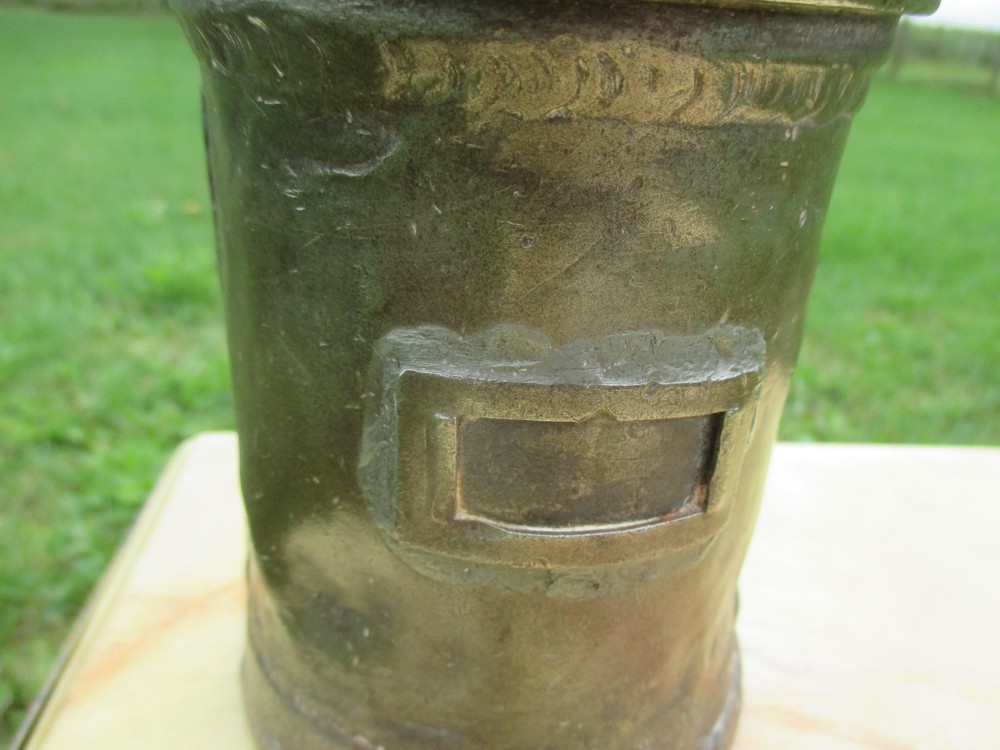 Antique authentic Miner Davy Safety Lamp Iron KGO