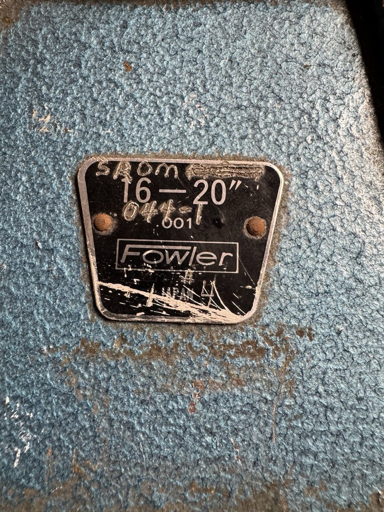 FOWLER 52-401-205 Micrometer 16”-20” Set