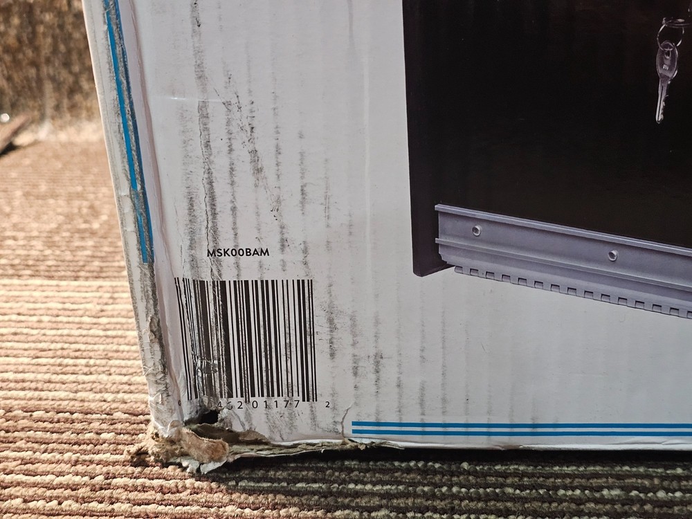 Architectural Mailboxes Wall Mount Mailbox Locking Black Medium-Sized Aluminum