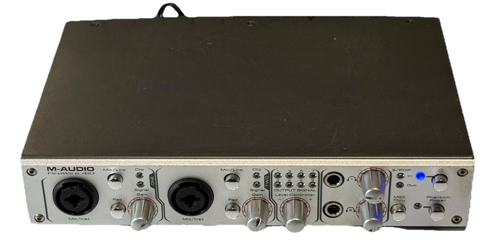 M‑Audio FireWire 410 FireWire Audio/MIDI Interface – 4 In / 10 Out, SPDIF, MIDI