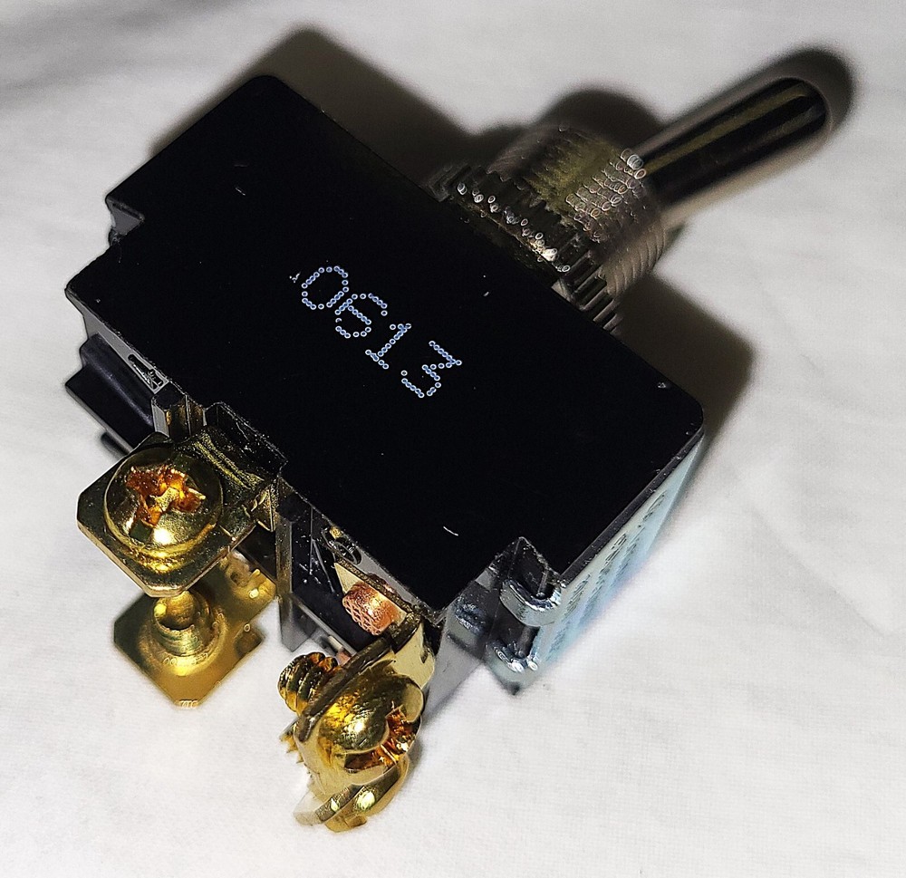 Hatco R02.19.008A.00 OEM Switch, Toggle, DPST, 15A, 125/250 Volt