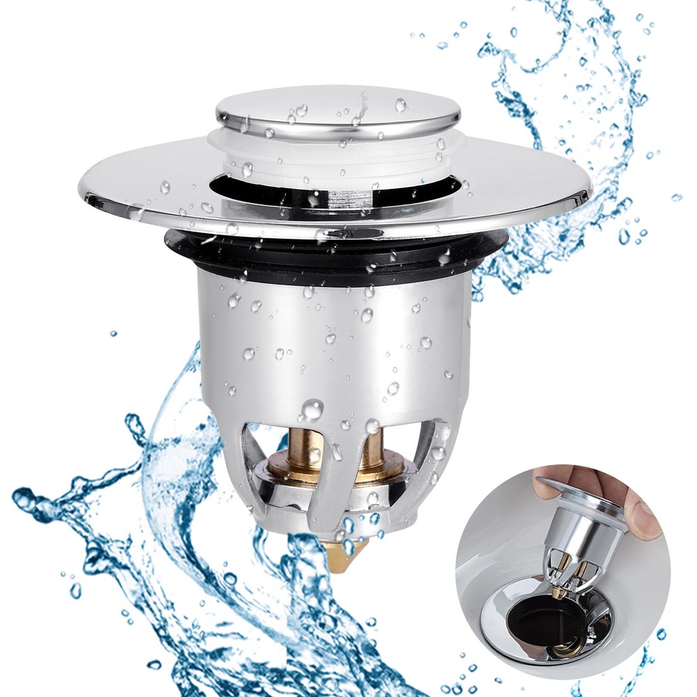 Washbasin Electroplating Drainer Bouncing Core Washbasin Pool Basin Copper Core