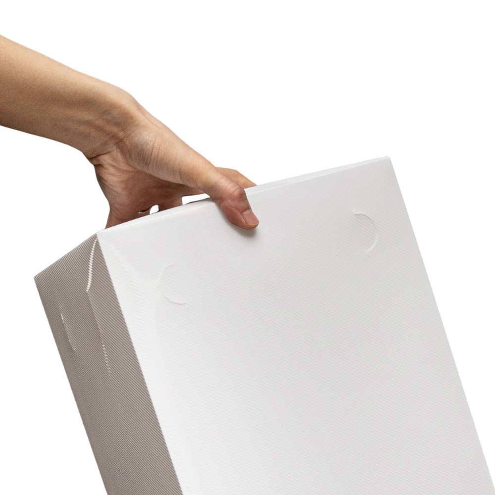 24PCs Foldable Sneaker Shoe Storage Boxes Plastic Stackable cabinet Organizer