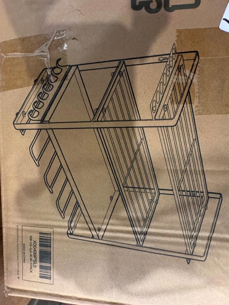 Metal Wire Rack Organizer - Multi-Layer Storage Shelves