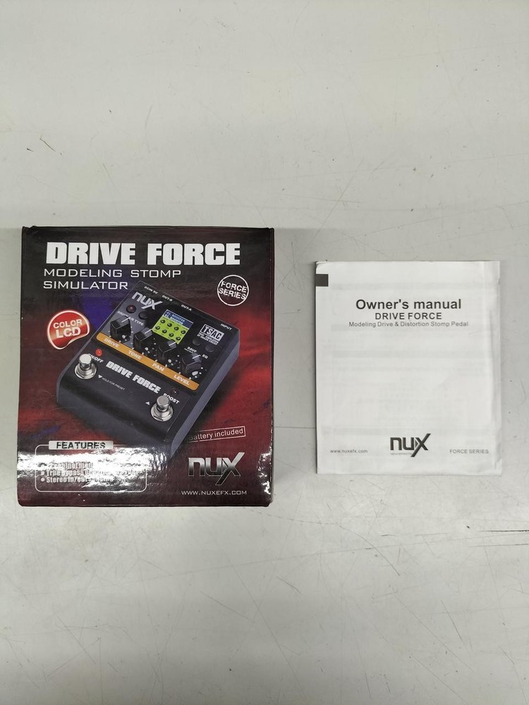 NUX DRIVE FORCE MULTI-EFFECTOR 321122
