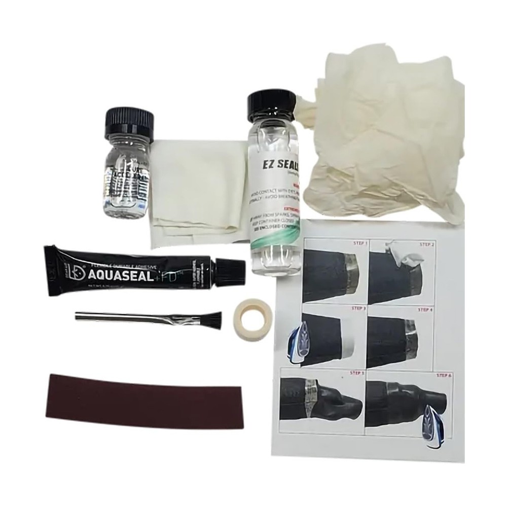 Bottleneck Latex Ankle Seal Ankle Seals plus Replacement Kit Medium/Large
