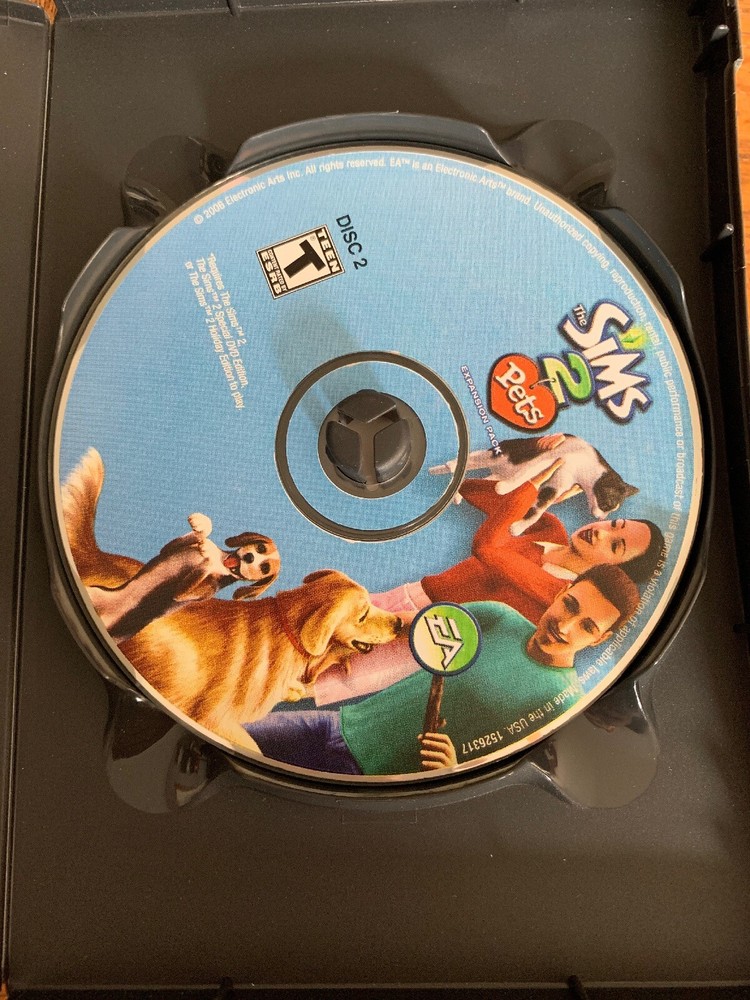The Sims 2 Pets Expansion Pack CD Rom Game
