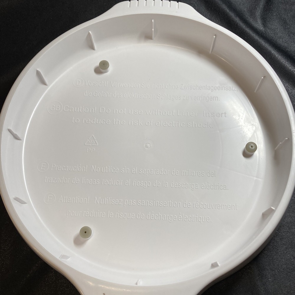 NuWave Pro Bottom Base w/ Pan - Replacement Part New Never Used OEM *Free Ship*