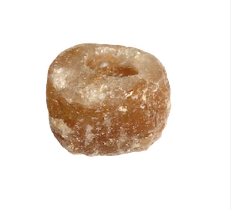 Pink Himalayan Salt Candle Holder