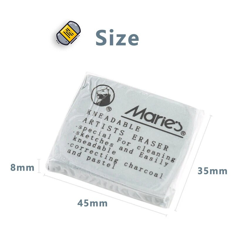 Maries Plasticity Rubber Eraser