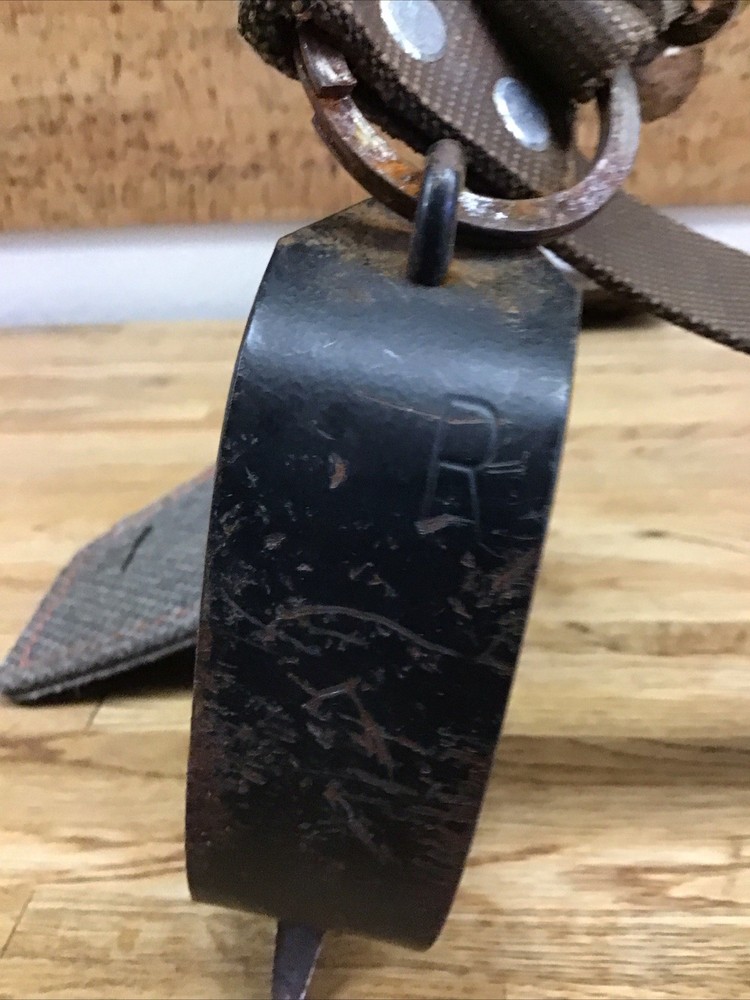 Buckingham Climbing Spike Single RIGHT Missing Upper Strap Sold As Is B-5