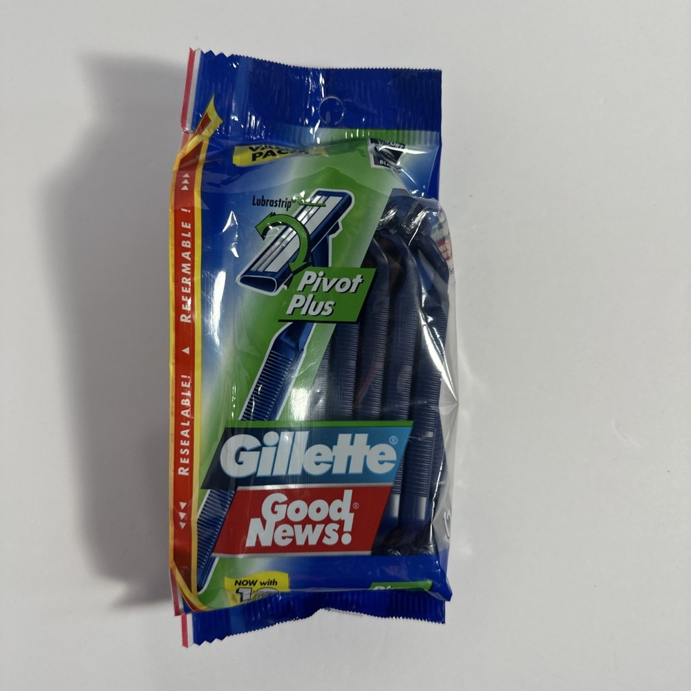 Gillette Sensor 2 Men's Disposable Razors Pivot & Lubrastrip 12 Count per Pack