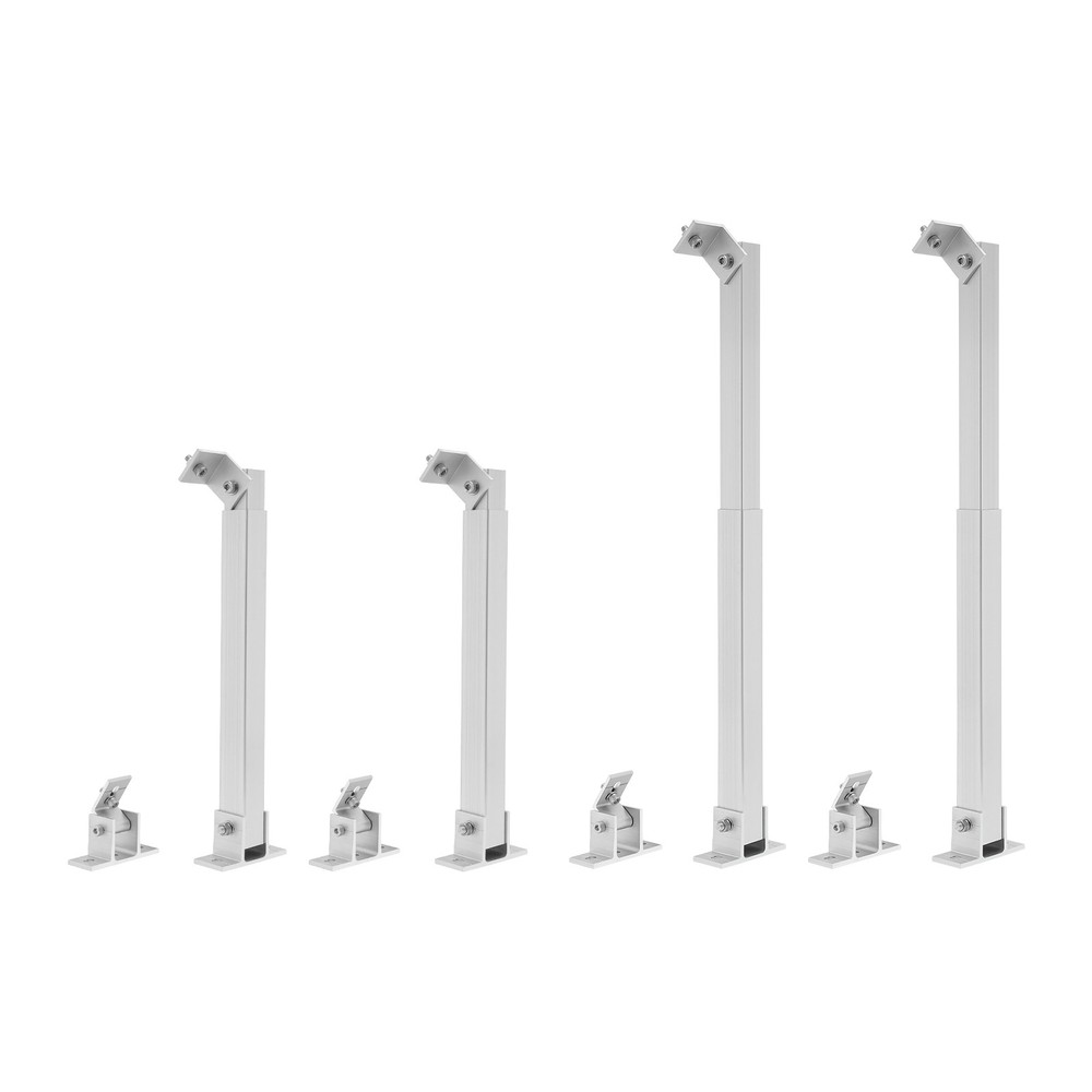 4pcs Universal Mount Brackets Adjustable Solar Panel Mounting Brackets USA