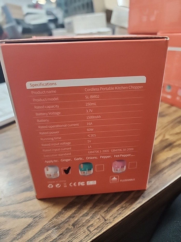 Cordless Portable Kitchen Chopper Rechargeable