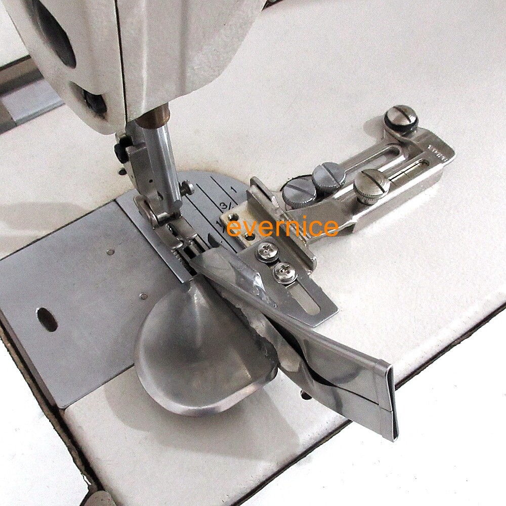 Swing Away Adjustable Plain Raw Edge Single Fold Binder For Industrial Sewing