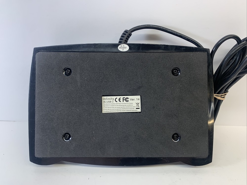 Infinity IN-USB-2 USB Digital Foot Control Transcribe Transcribing