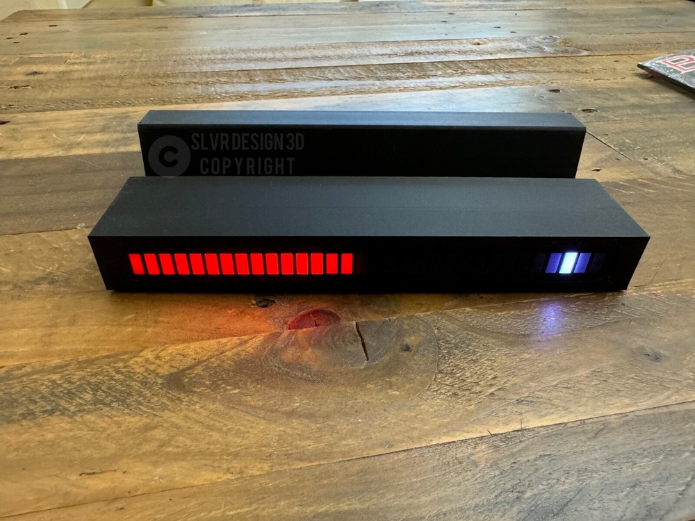 LED vinyl record stand. Spectrum display multi color, multiple patterns