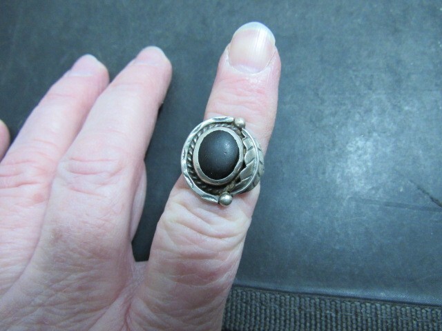 native american sterling ring