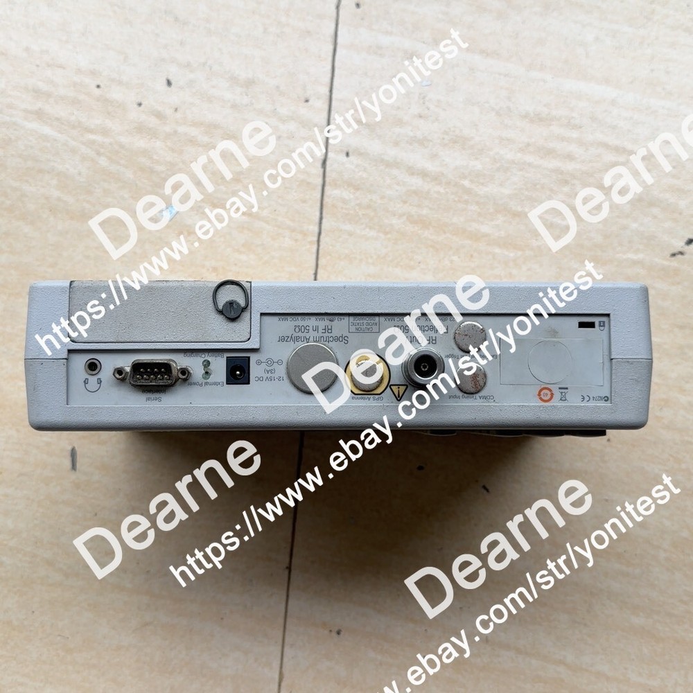 Anritsu S331D Site Master Cable & Antenna Analyzer WITH power adapter.
