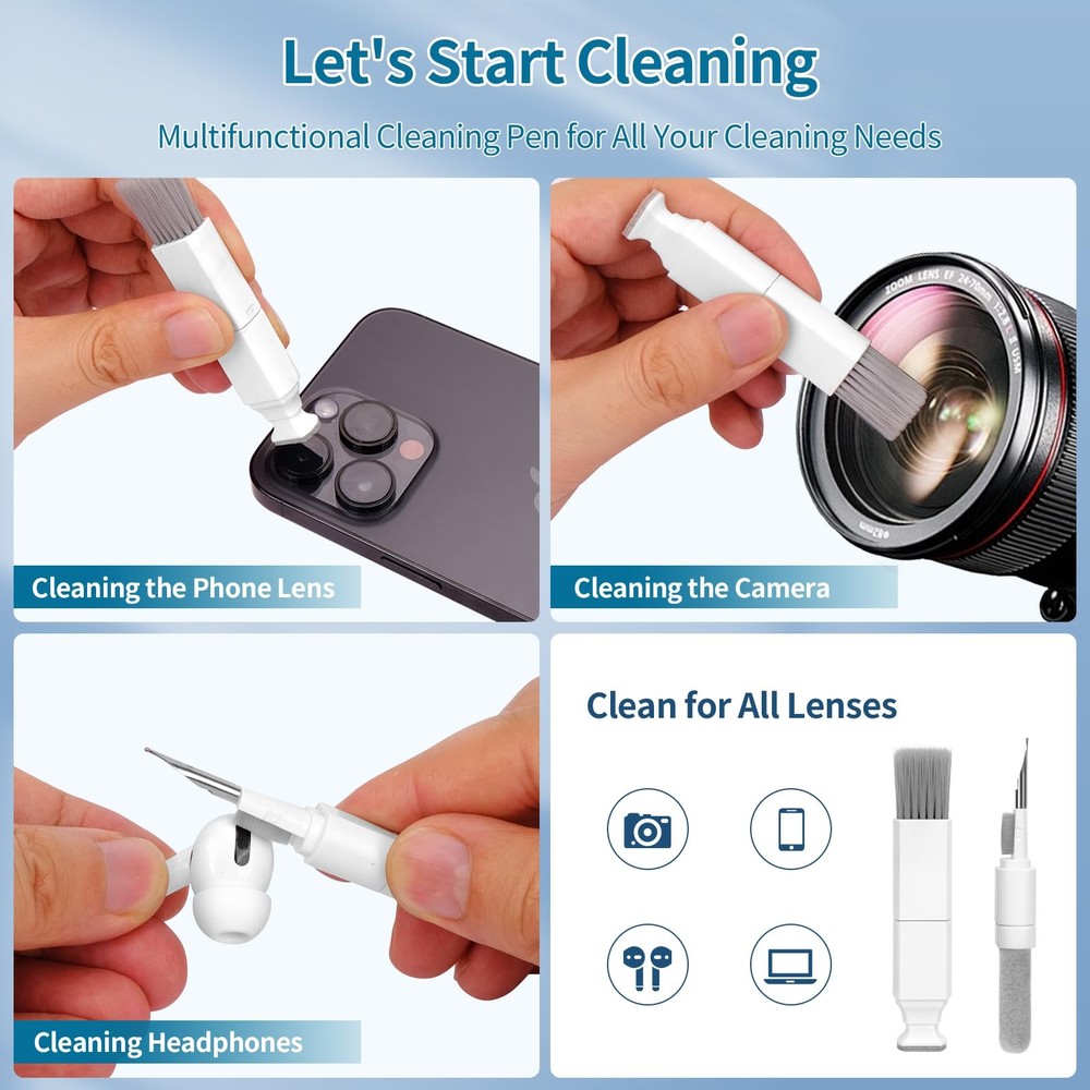 Ultimate Keyboard Cleaner Kit MultiFunction Laptop & Tech Cleaning Tools