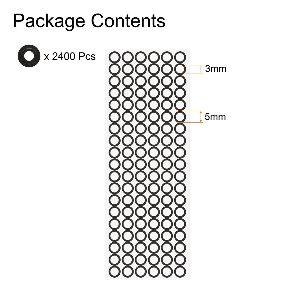 2400Pcs 3D Scanner Markers 3mm for 3D Scanner, 3D Tracking Dots