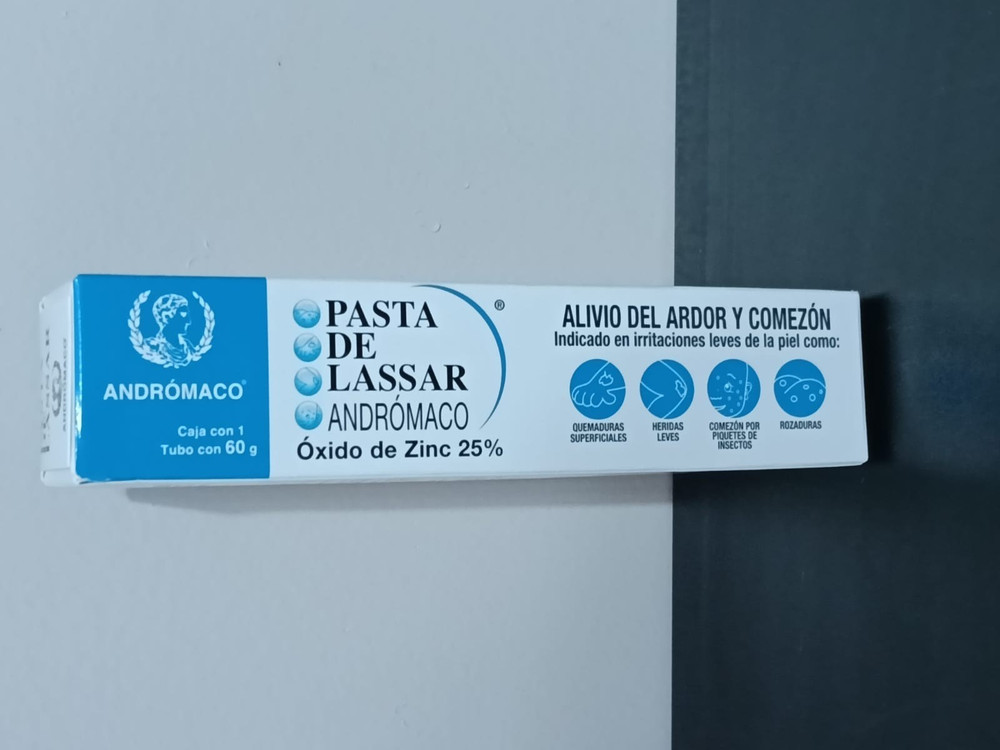 Pasta de Lassar Óxido de Zinc 25% 60g