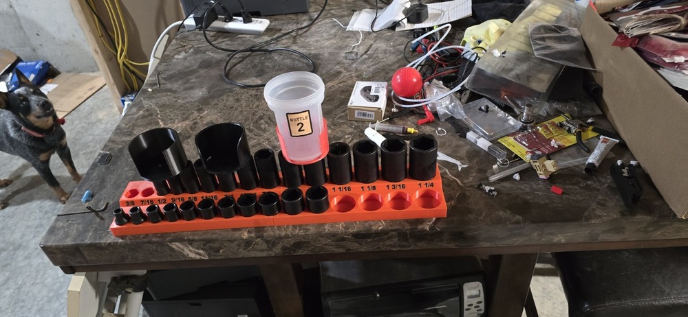 1/2 inch Standard Socket Tray Organizer