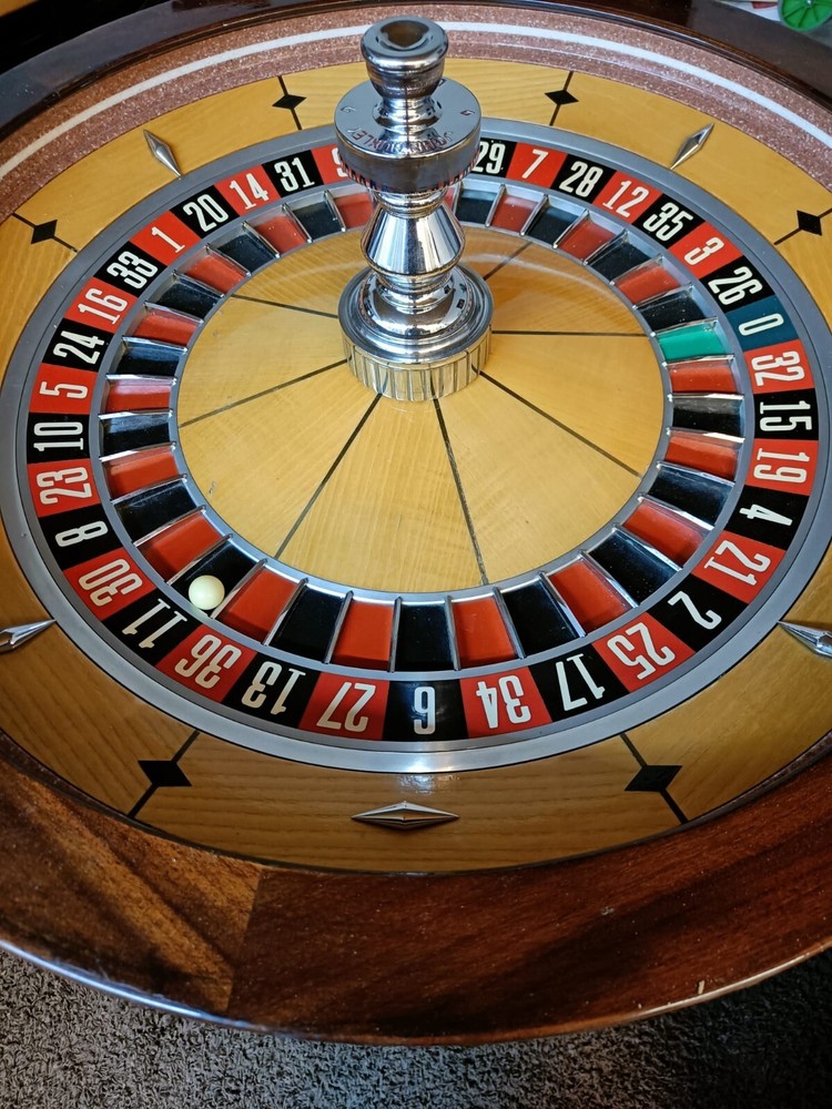 Roulette Table heirloom from Grandfather