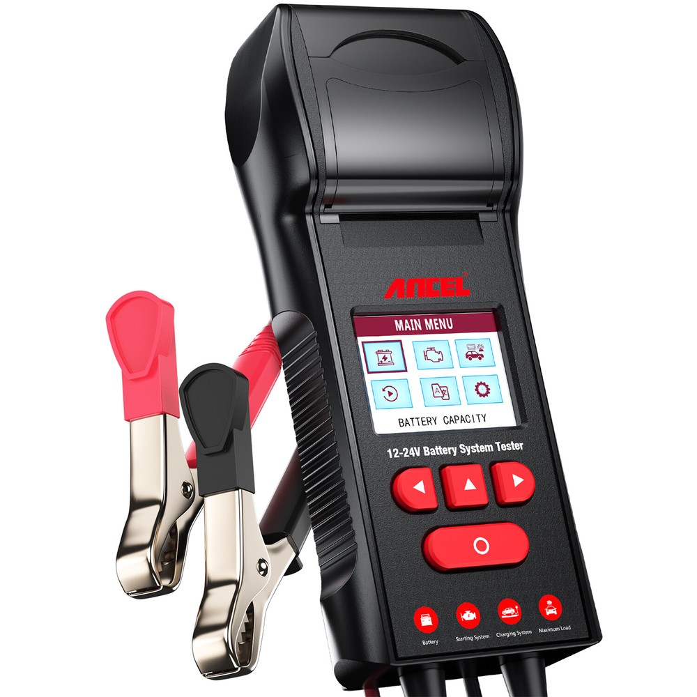 ANCEL BST600 Digital Car Battery Load Tester Charging Cranking System Analyzer