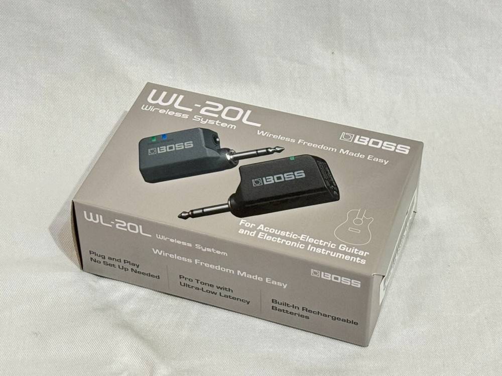 BOSS WL-20L Guitar Wireless System Tone Simulation Model Japan WL20L Black Gray