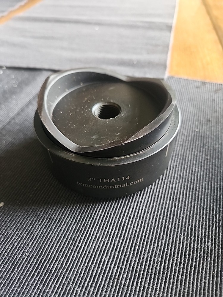 TemCo THA114 3" Deep Draw Conduct Punch. NEW