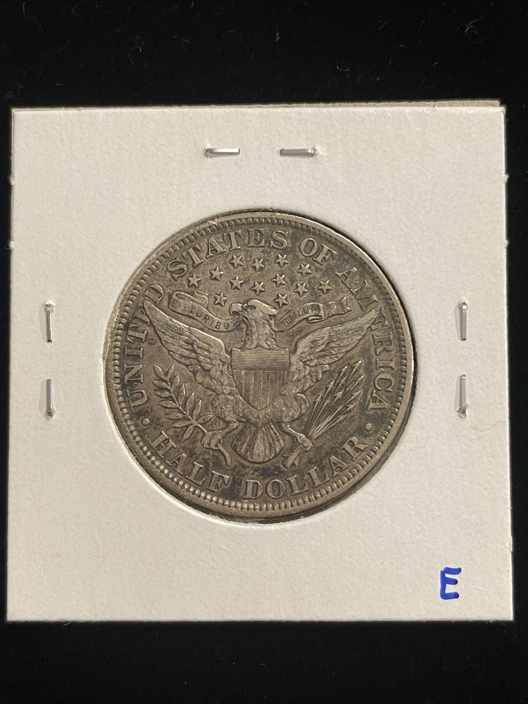 1901 Barber Half Dollar XF