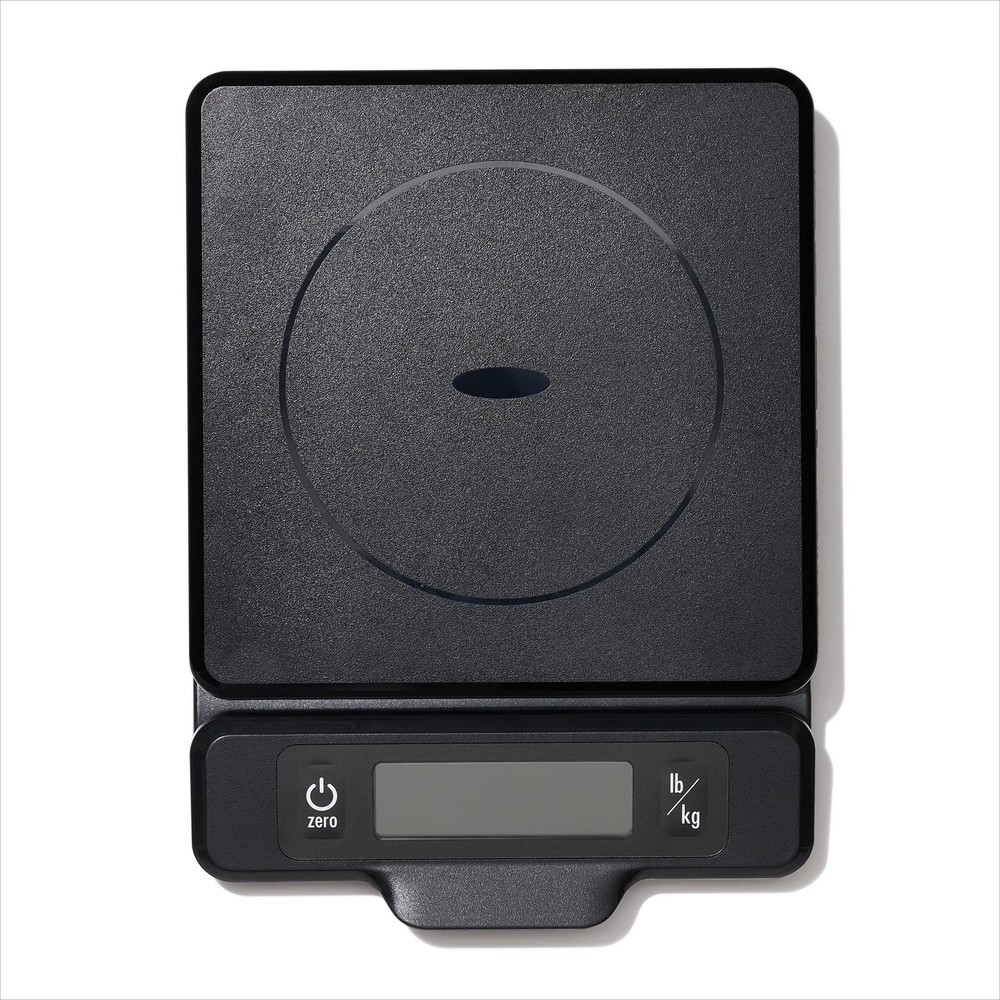 Softworks 5 lb Food Scale with Pull-Out Digital Display, H 7.5" ,Black