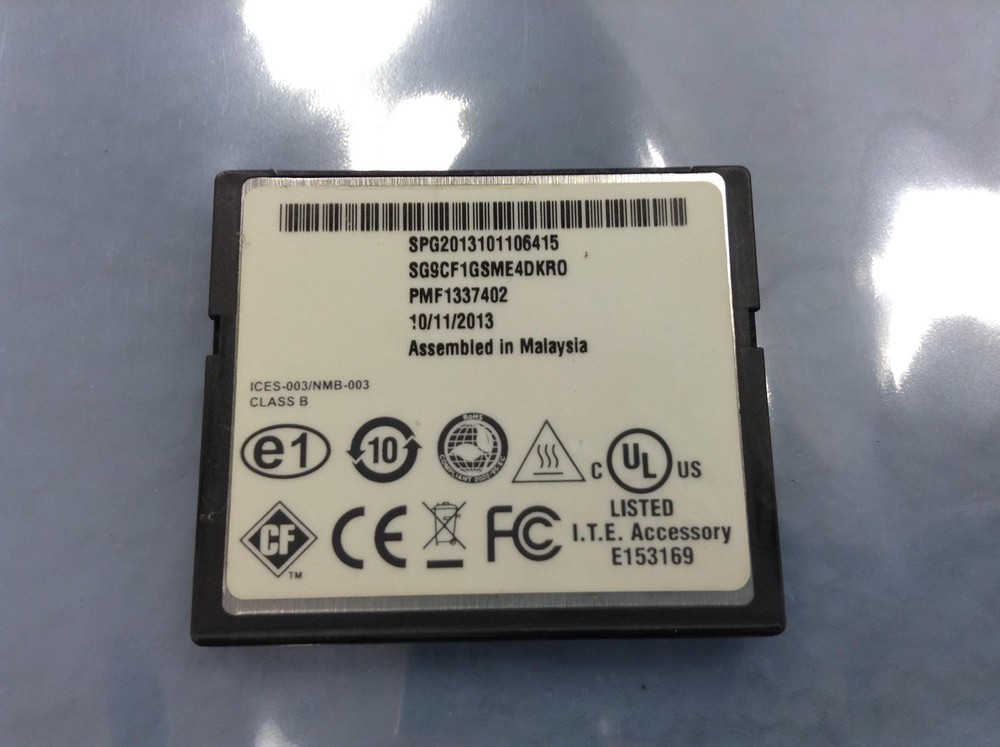 KRONOS 6600415-101 Time Clock Main Board w/ 128MB XceedCf Compact Flash, WORKING