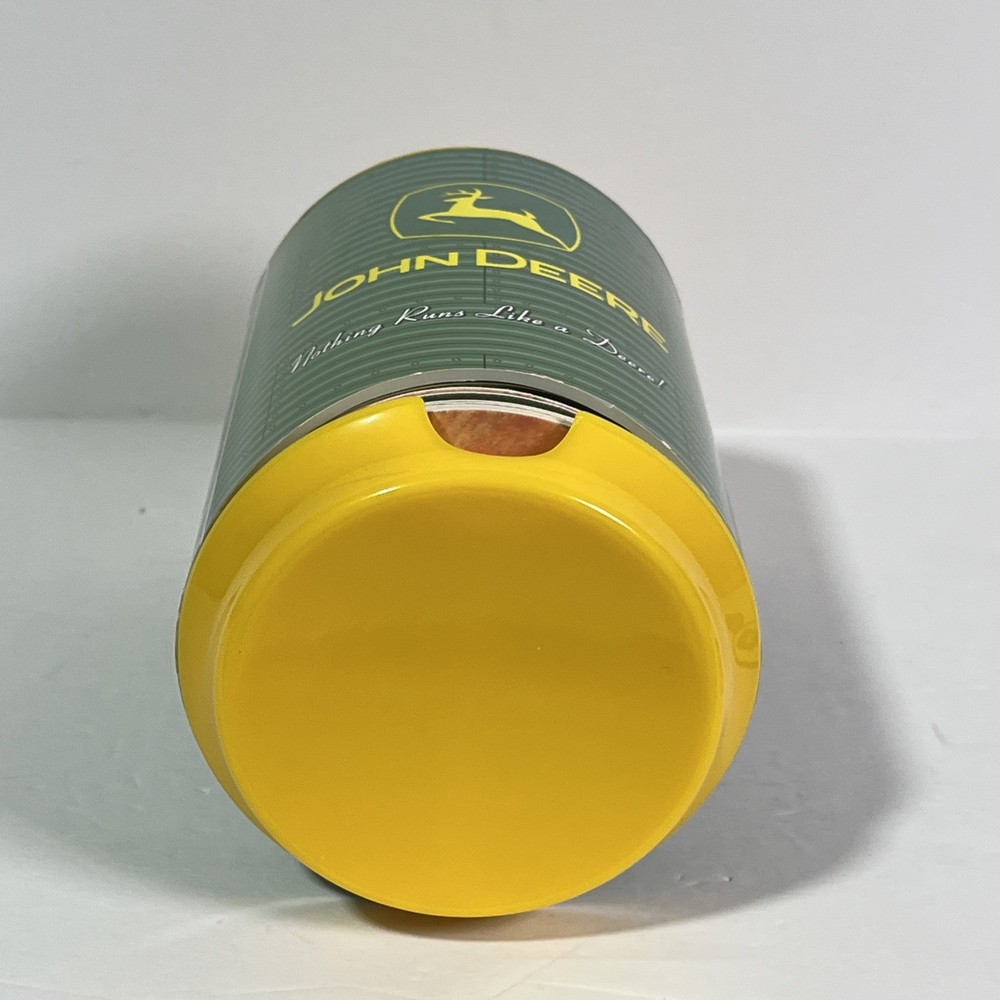 John Deere 'Nothing Runs Like A Deere' Refillable Coaster Dispenser Silo