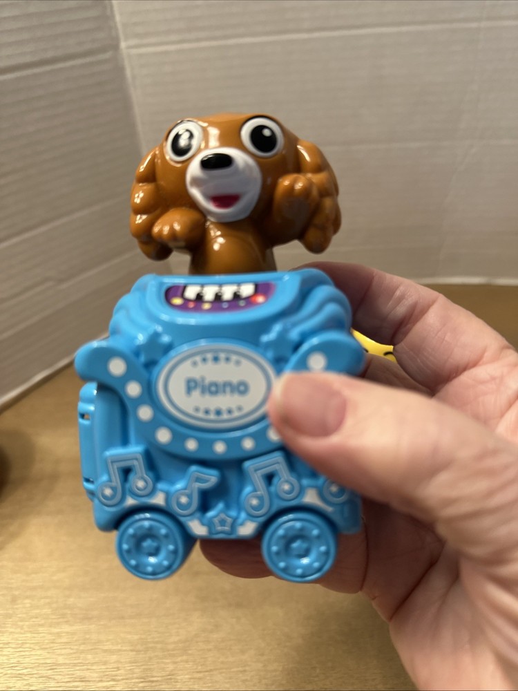 VTech Connect & Sing Animal Train Musical Instruments Toddler Pull Toy TESTED