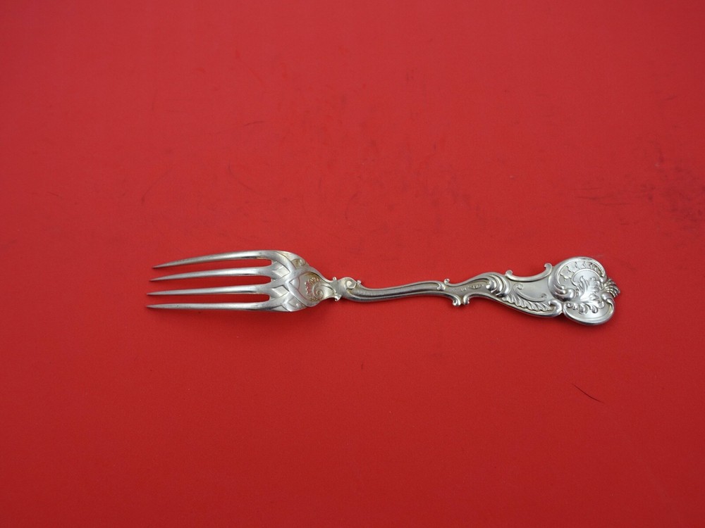 Rococo by Shiebler Sterling Silver Regular Fork 7 1/4"