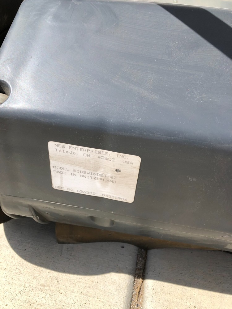 NSS SIDEWINDER 27 SWEEPER Side Broom, Push Sweeper