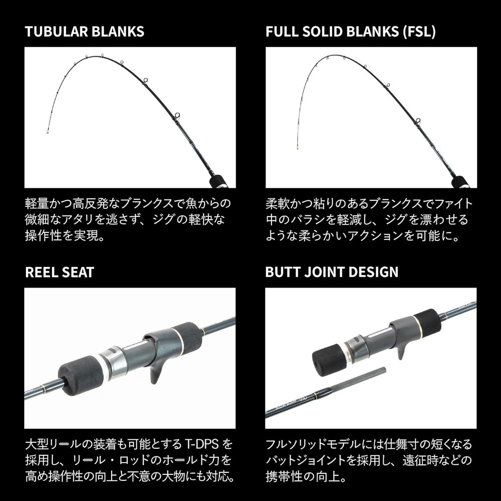 Tailwalk Rod SLOW BUMP SSD 633/FSL