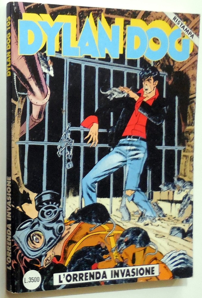 DYLAN DOG FIRST REPRINT BONELLI N.105 1998